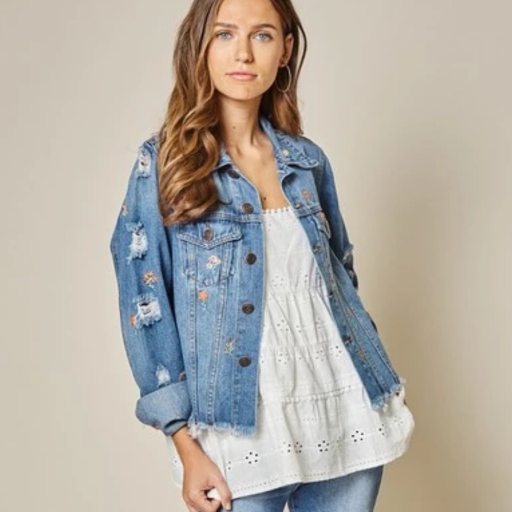 Embroidered jacket - Picture 4 of 5